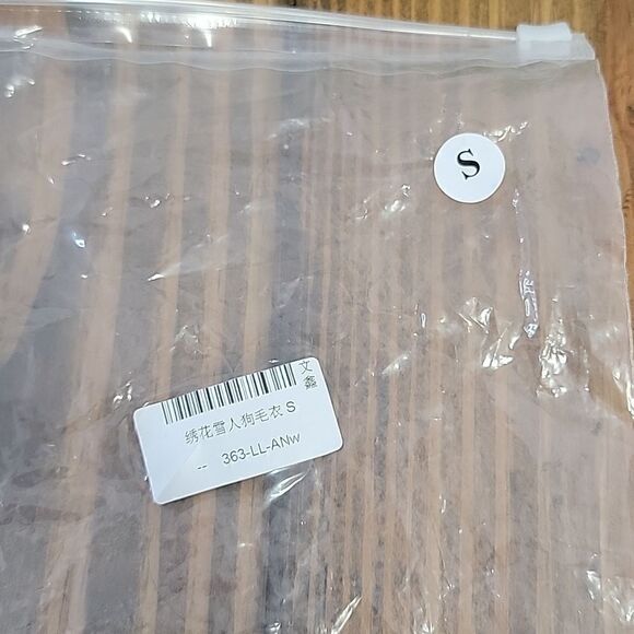 Christmas Snowman Sweater for your Pet. Size Small. NWT - Picture 3 of 5